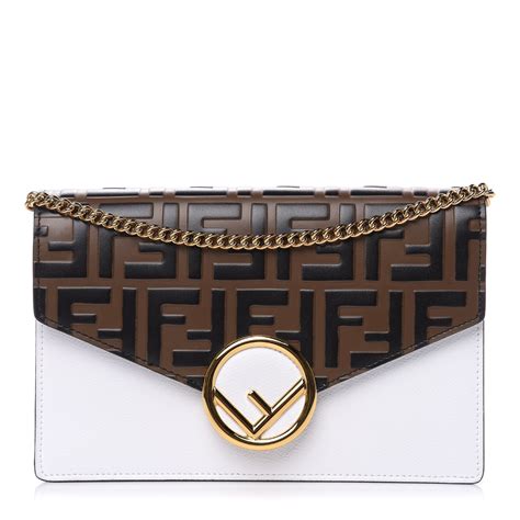 fendi chain wallet men|fendi wallet on chain white.